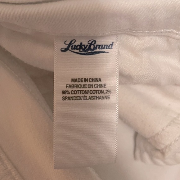 Lucky Brand Sweet N’ Straight White Jean - Picture 10 of 12